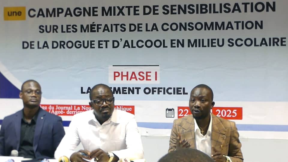Drogue et alcool en milieu scolaire : Une Campagne mixte de sensibilisation parrainée par Wiyaou ALFA