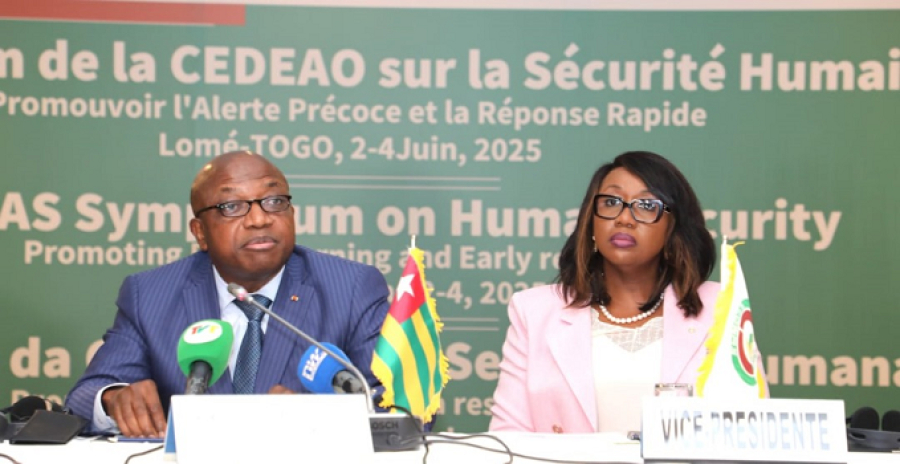 Le ministre Calixte Batossie Madjoulba a présidé à Lomé les travaux du symposium de la CEDEAO sur la sécurité humaine