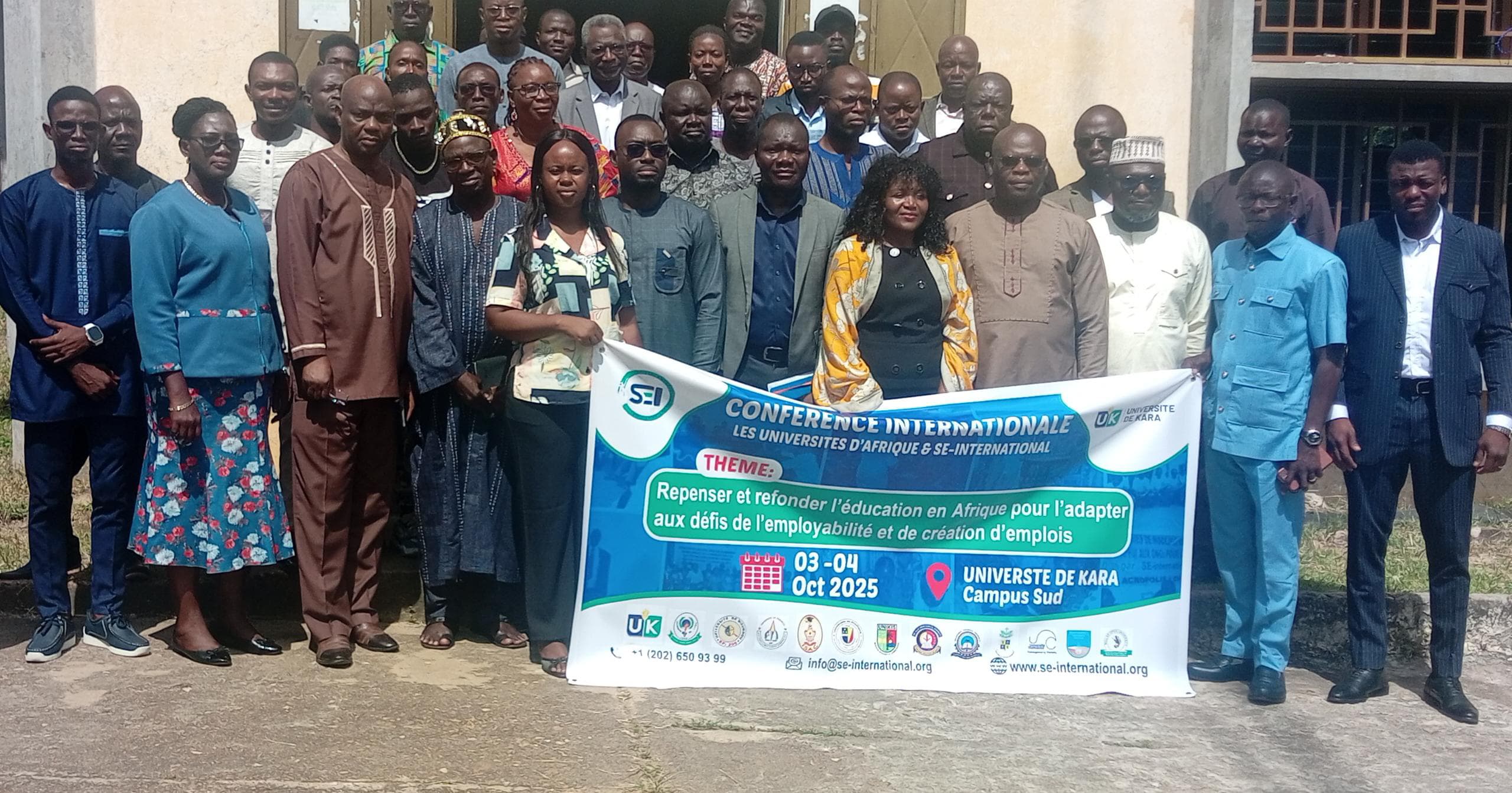 Employabilité des jeunes diplômés : L'université de Kara accueille la conférence internationale des Universités d'Afrique 