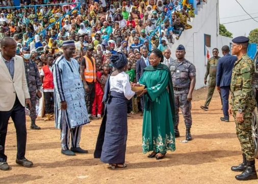 Fête traditionnelle Kamaka : Victoire Tomegah-Dogbe a Bafilo pour partager avec les populations des traditions riches et diversifiées