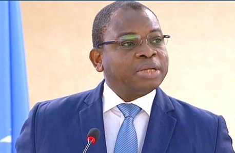 Droits de l'homme : Christian Trimua présente le rapport du Togo au Nations-Unies